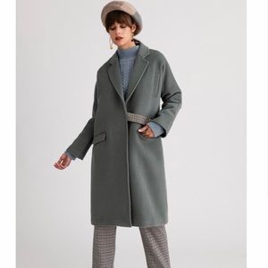 NWT Petite Studio Carmen Wool Coat